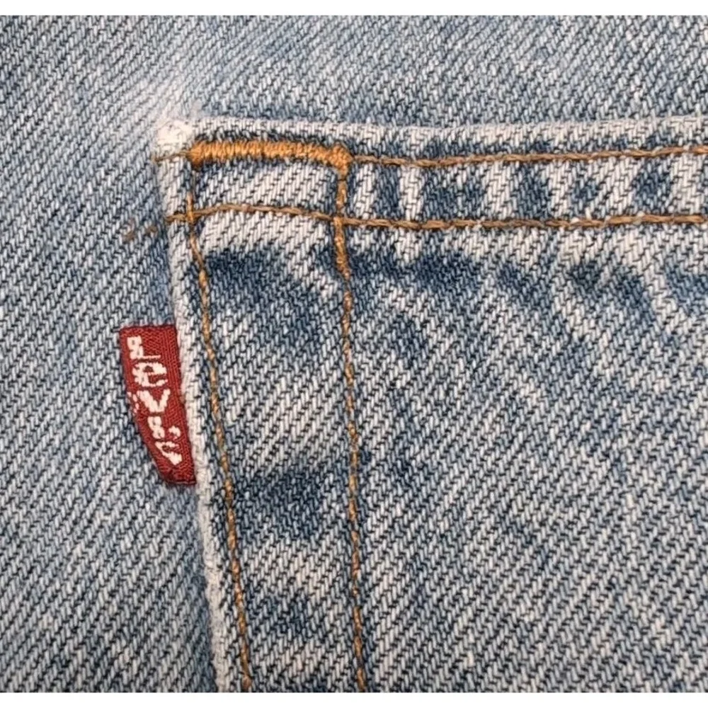 Vtg 90s Levi's 501 Jeans Mens 36x30 Actual 34x29 Blue Cotton Button Fly USA Spot